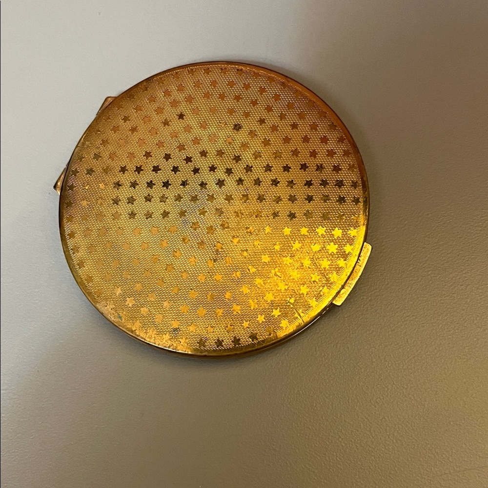 Vintage Stratton Cosmetic Compact - gold tone